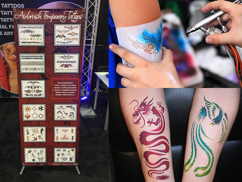 Our professional airbrush artists entertain your guests