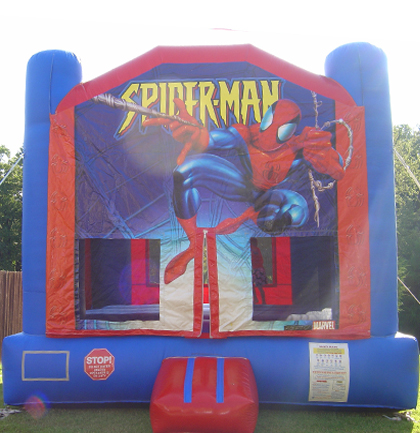 rent spiderman bounce house long island