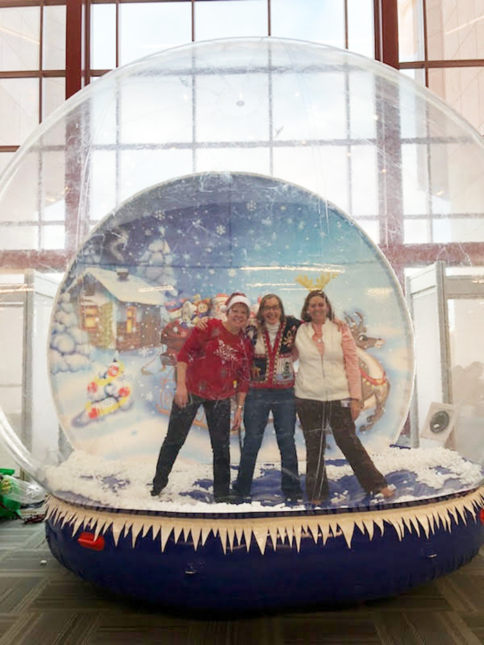 Inflatable Snow Globe