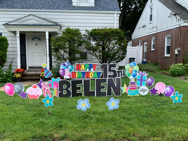 Birthday Yard Signs Long Island Copy